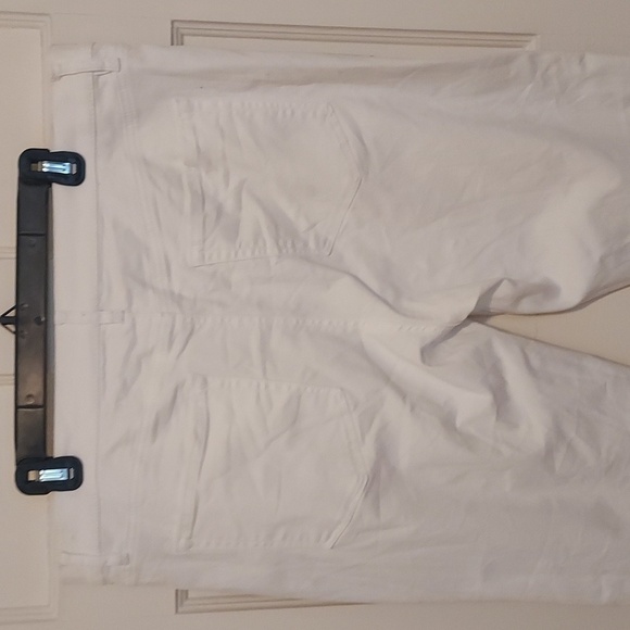 Loft White Jeans with Blue Side Stripe - Picture 11 of 14